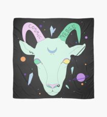Kosmische Vegane Ziege. Tuch