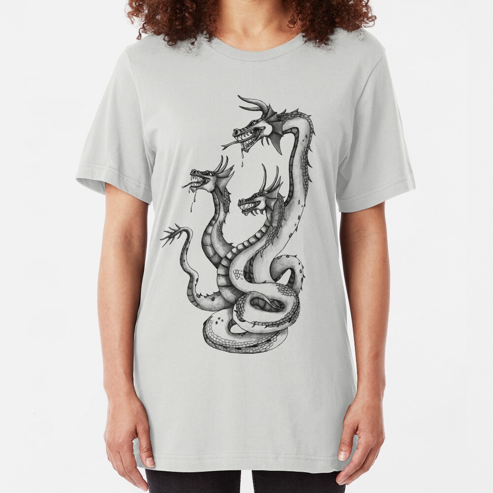 Three Headed Hydra Slim Fit T-Shirt