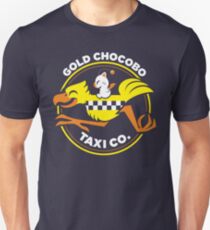 Gold Chocobo Taxi Co Unisex T-Shirt