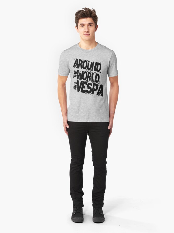 Alternate view of RTW on Vespa Slim Fit T-Shirt