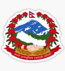 Coat of Arms of Nepal Sticker
