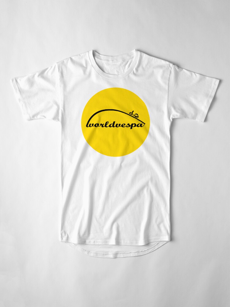 Alternate view of Worldvespa Logo Long T-Shirt