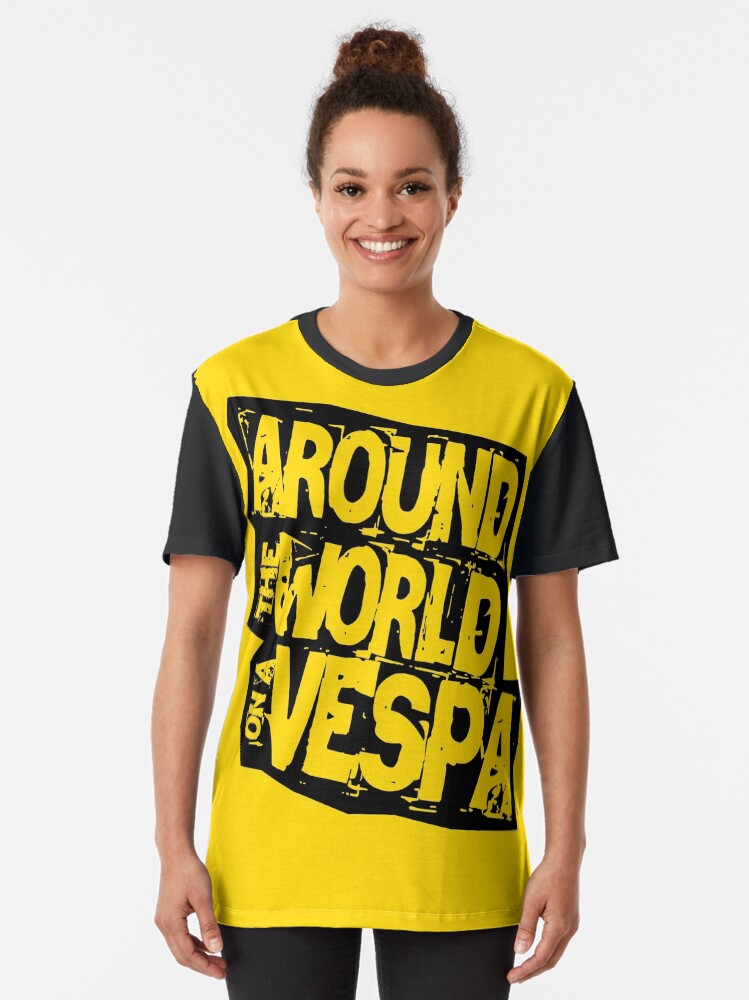 Alternate view of RTW on Vespa Graphic T-Shirt