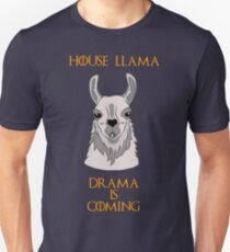House Llama Unisex T-Shirt