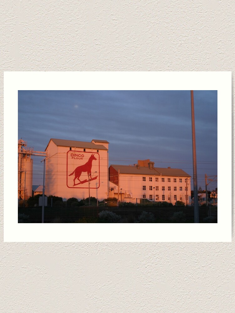 Alternate view of Dingo Flour Mill Fremantle Western Australia Art Print