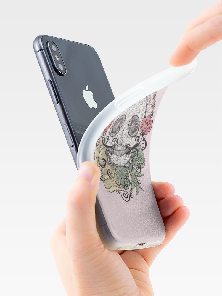 Alternate view of Skull Fiesta iPhone Case & Cover