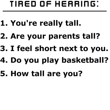 Six Examples Of Tall People Hilariously Overshadowing Short People –  Heights Apparel Co.