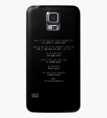 BTS/Bangtan Sonyeondan - No More Dream Case/Skin for Samsung Galaxy