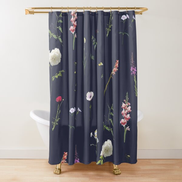 Flowers and herbs Shower Curtain