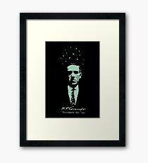 H.P.LOVECRAFT Framed Print