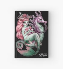 Cuaderno de tapa dura sirena entintado
