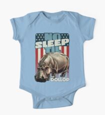 The Dollop - No Sleep Til Hippo (Clothing and Stickers) One Piece - Short Sleeve