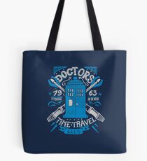 Doctors time travel club Tote Bag