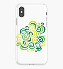 Swirly Emblem iPhone Case