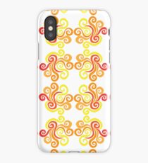 Swirly Fire iPhone Case