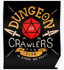 Dungeon Crawlers Club Poster
