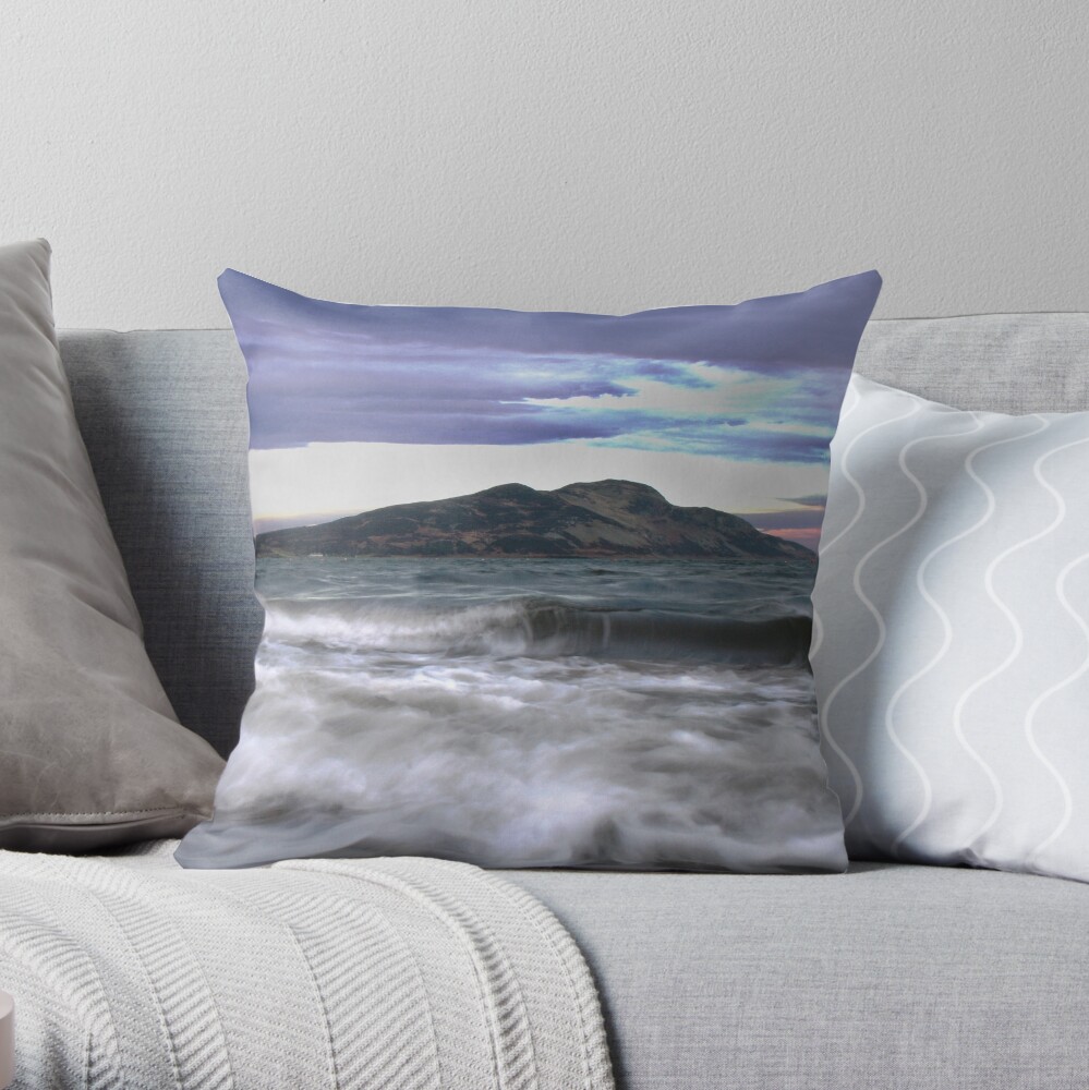 Twilight Holy Isle Throw Pillow