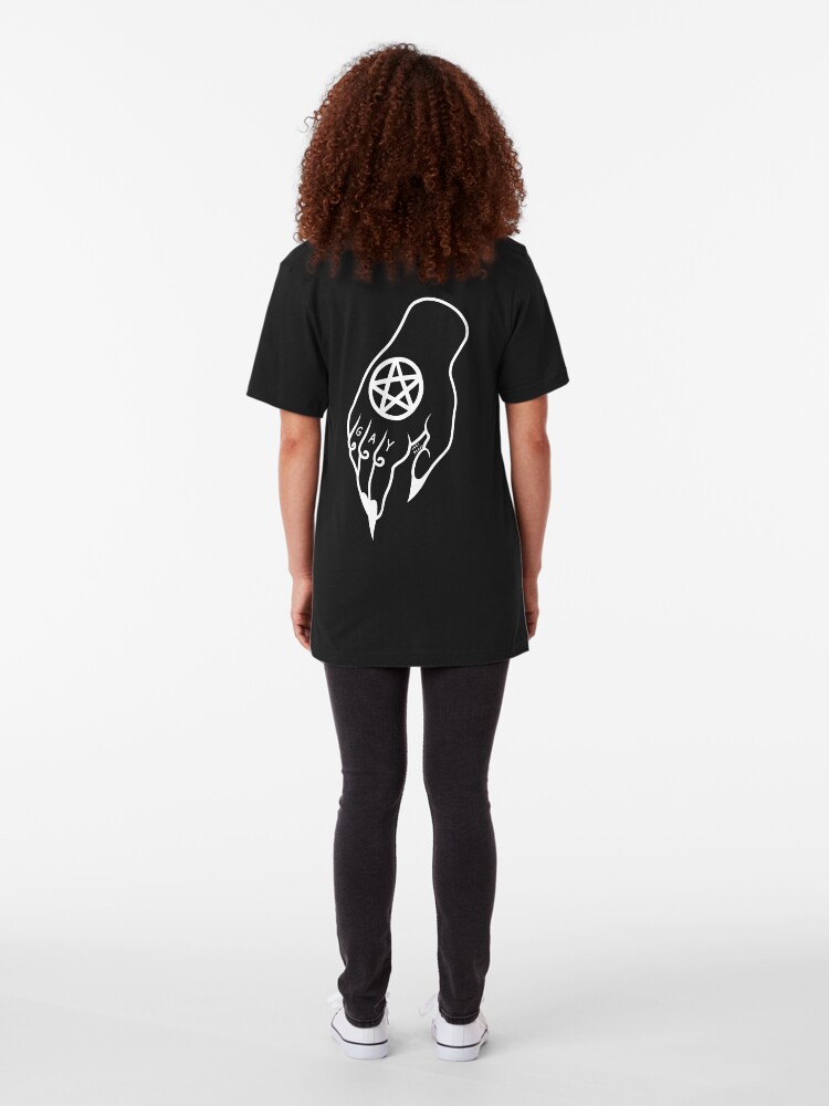 Alternate view of The Devil Is Gay Slim Fit T-Shirt