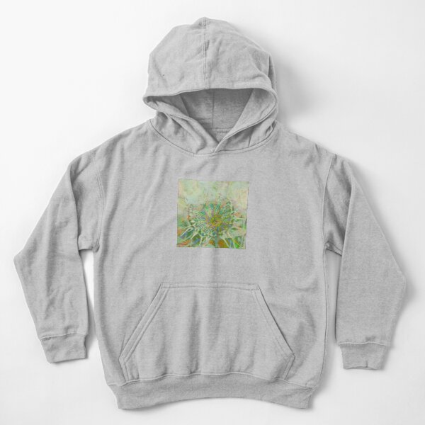 Floral abstraction Kids Pullover Hoodie