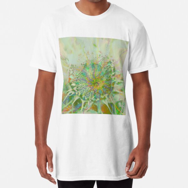 Floral abstraction Long T-Shirt