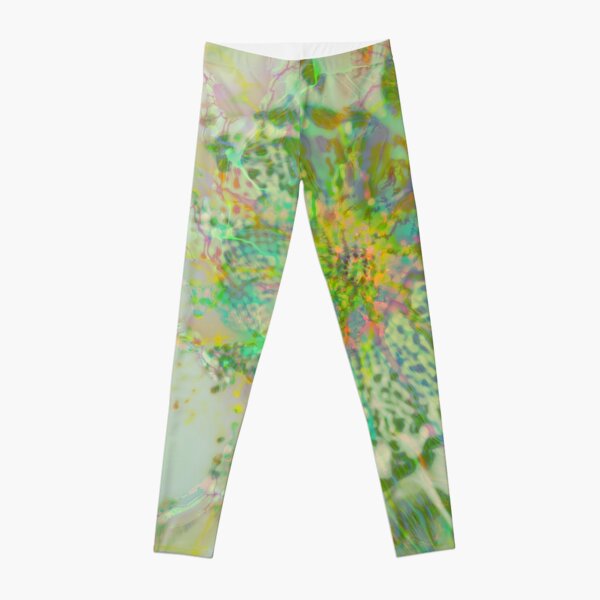 Floral abstraction Leggings