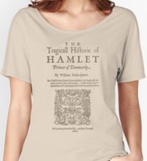 Shakespeare, Hamlet 1603 Loose Fit T-Shirt