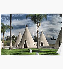 WigWam Motel on Route 66 Poster