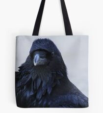 Portrait of a Raven Tote Bag