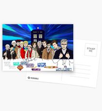 13 Doctors Postcards