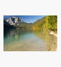 Lake Langbathsee Photographic Print