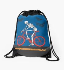 Hell On Wheels Drawstring Bag