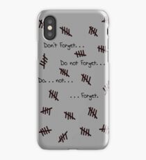 Remember the Silence 4 iPhone iPhone Case