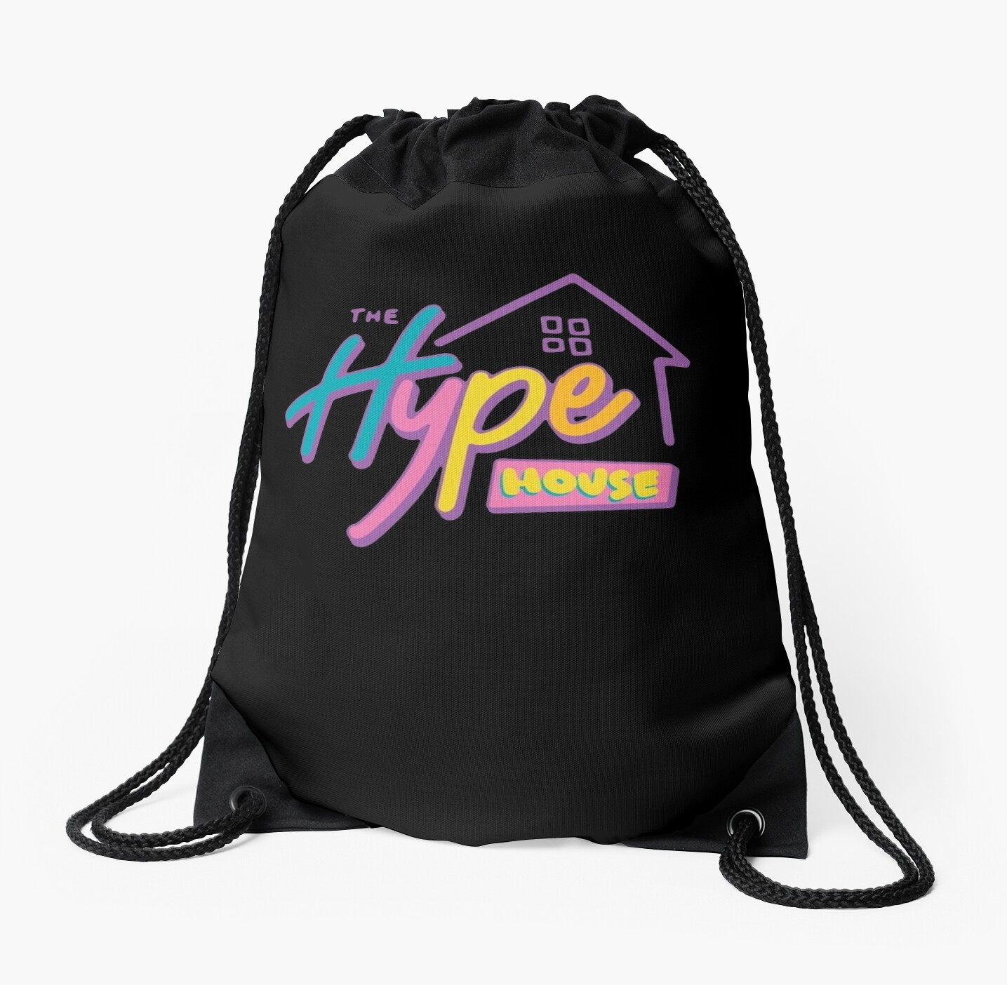 The Hype House Drawstring Bag By Rag072422 Redbubble