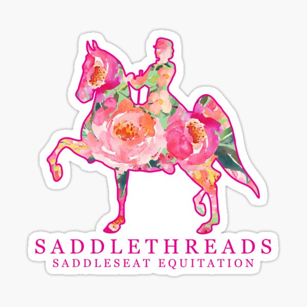 Saddleseat Equitation - Bloom Sticker