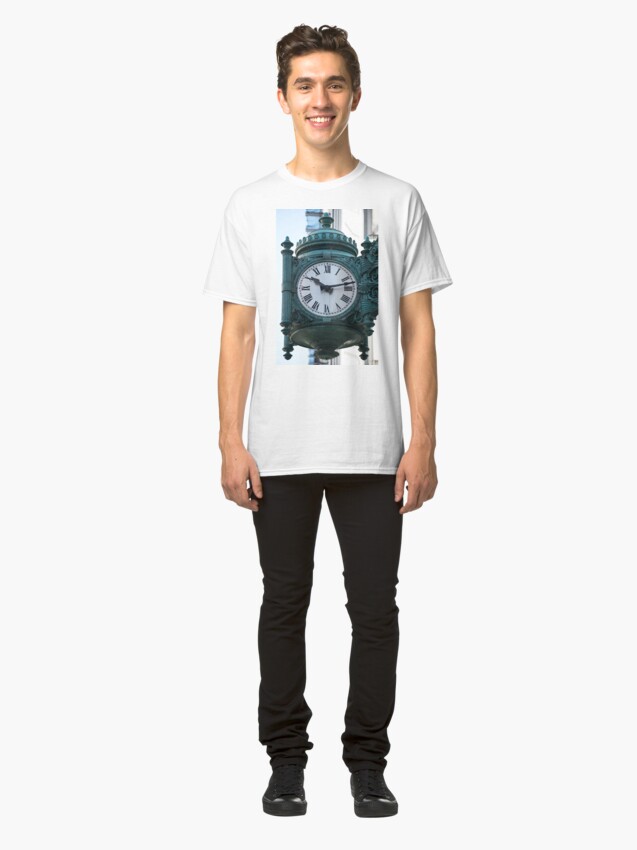 Alternate view of Marshall fields clock Classic T-Shirt
