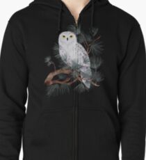 Snowy Zipped Hoodie