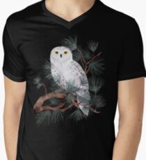 Snowy Men's V-Neck T-Shirt