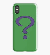 Riddler Skin iPhone Case