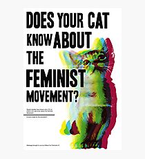 Is Your Cat Ready? Photographic Print