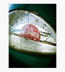 Retro Parking Meter 02 Photographic Print