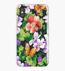 Flowers Butterflies iPhone 4 & 4s Case iPhone Case