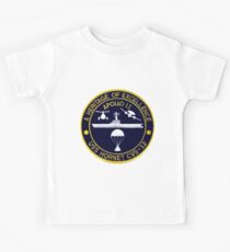 USS Hornet CVS-12 "Official" Apollo 11 Recovery Crest Kids Tee