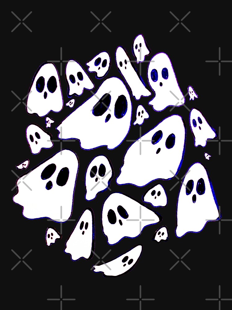 Inktober Ghosts by seasofstars