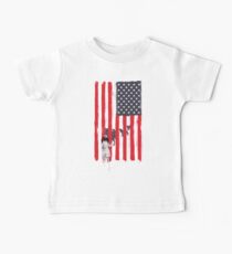 Little girl and wolves Baby Tee