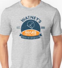 Camiseta ajustada Campo de supervivencia marciano de Watney
