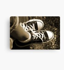 Shoelaces Canvas Print
