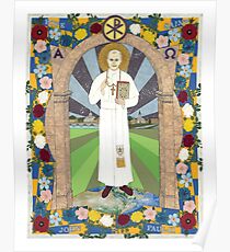 Icon of Pope Saint John Paul II Poster