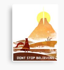 Journey On and On Canvas Print