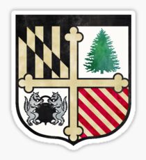 Loyola Maryland Tie Dye Logo Sticker