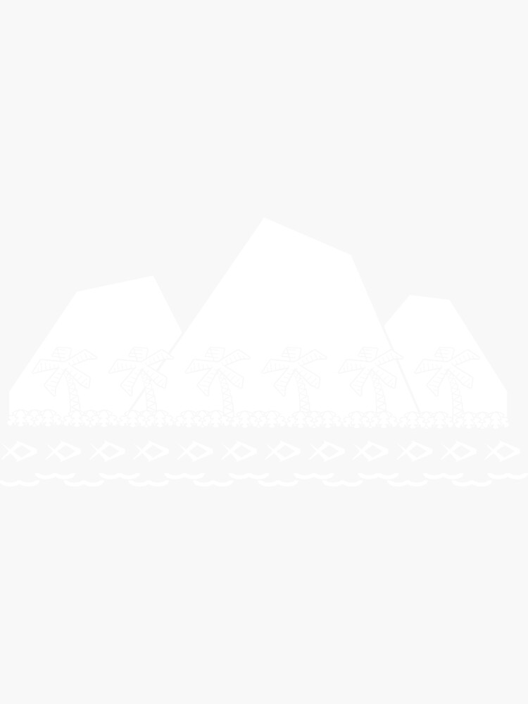 Fish, Palm Trees, Waves, Volcanos by a-roderick